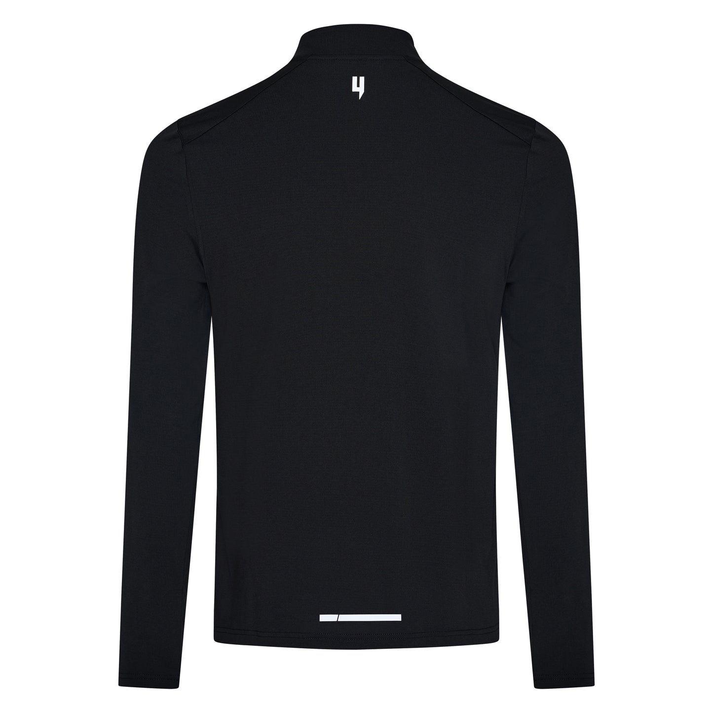 PERFORMANCE 1/2 ZIP TOP BLACK/BLUE