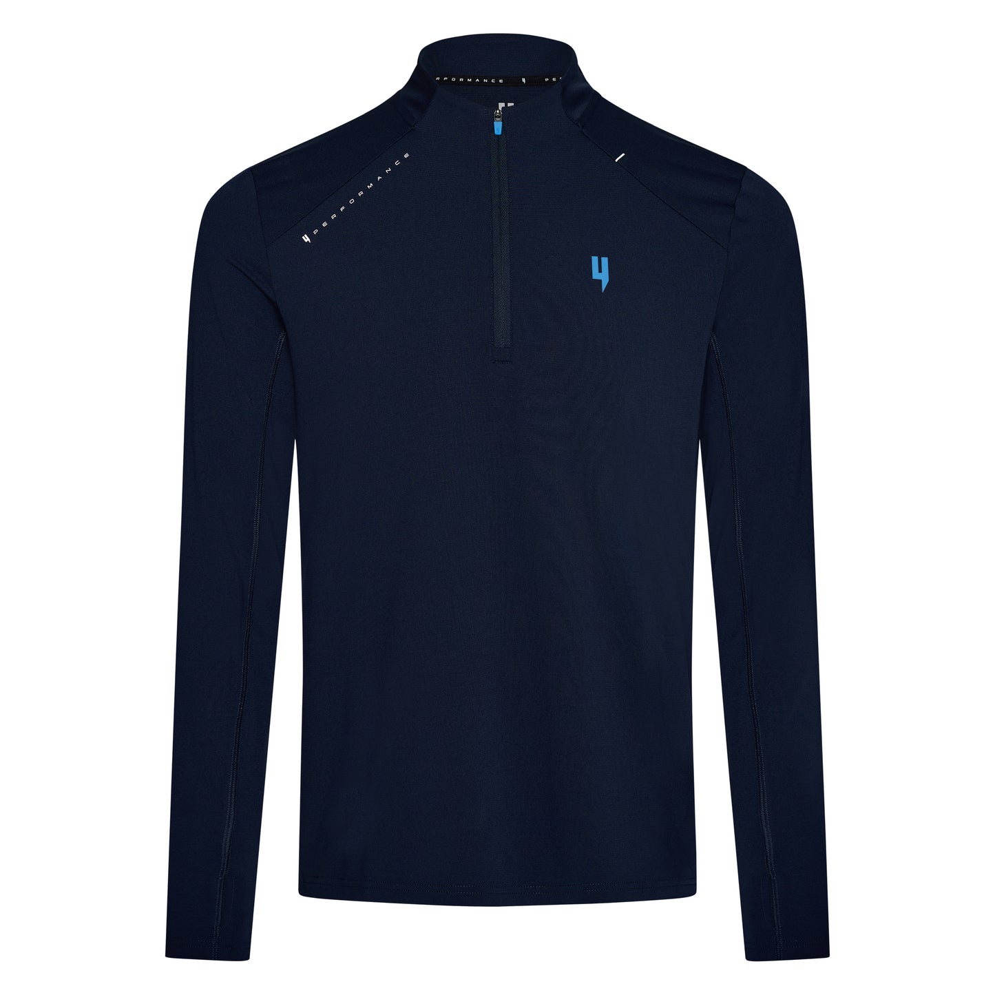 PERFORMANCE 1/2 ZIP TOP NAVY/BLUE