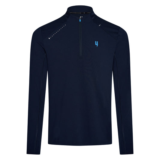 PERFORMANCE 1/2 ZIP TOP NAVY/BLUE