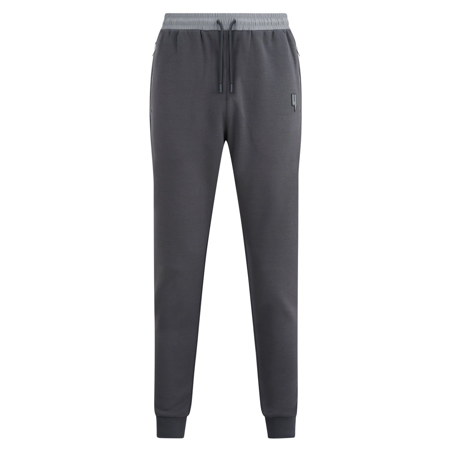 GREY MIXED CONTRAST JOGGERS
