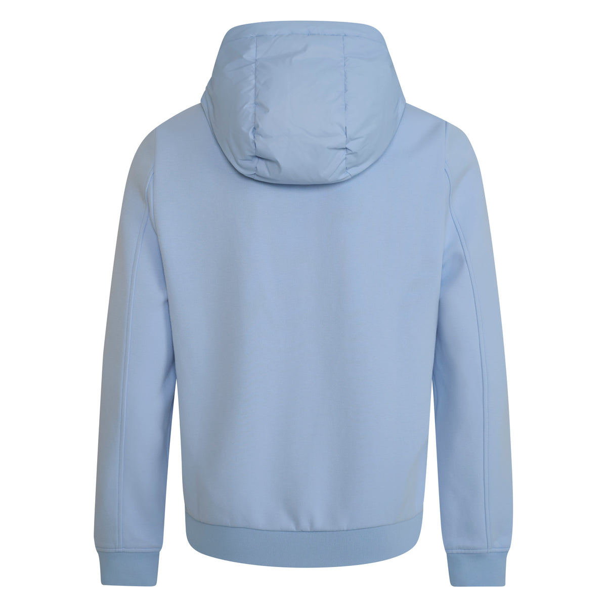 QUILTED PANEL JACKET BABY BLUE