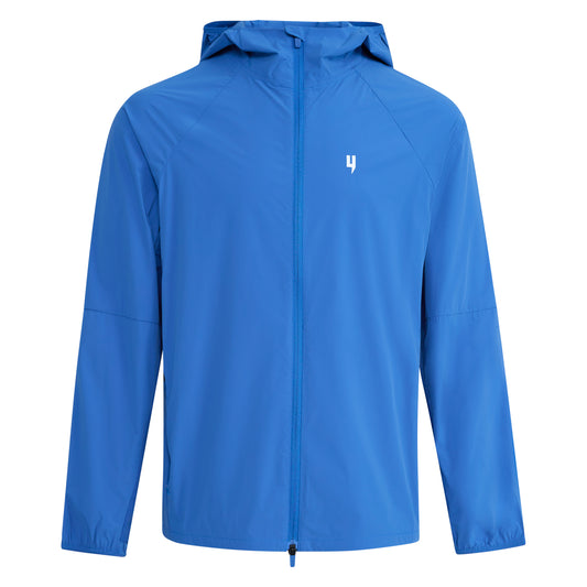 LIGHTWEIGHT ZIP UP JACKET BLUE