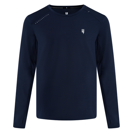 PERFORMANCE LONG SLEEVE TEE NAVY