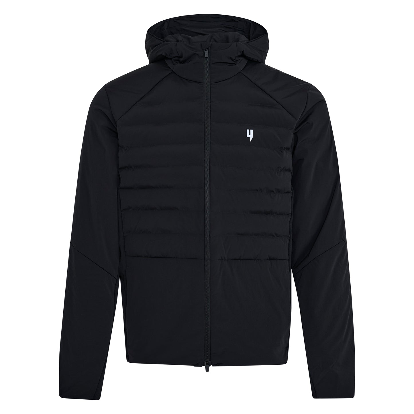 LIGHTWEIGHT QUILTED JACKET BLACK