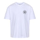 WHITE MIAMI FIT TEE HIGH VALUE LUGGAGE LOGO