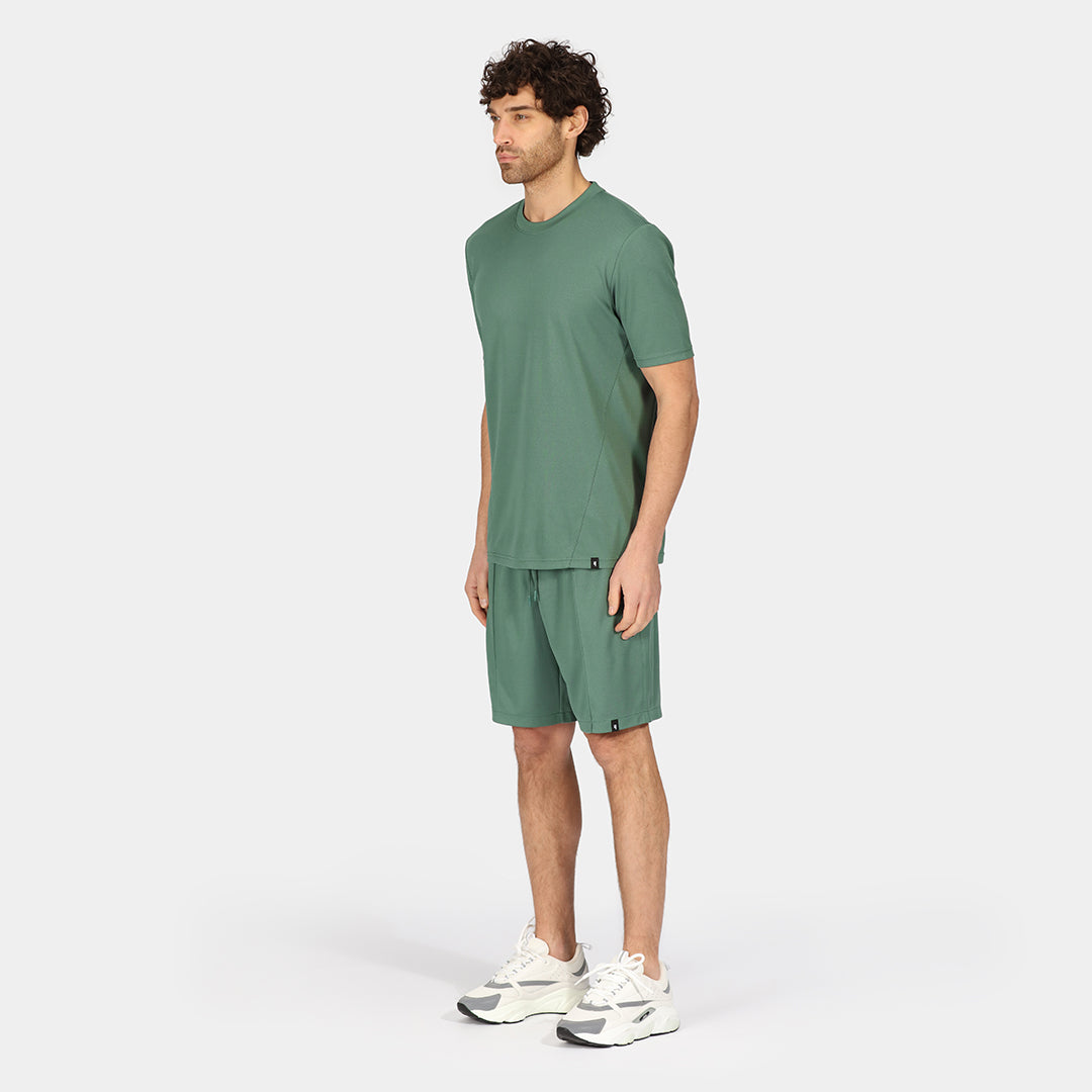 CO-ORD TEE GREEN