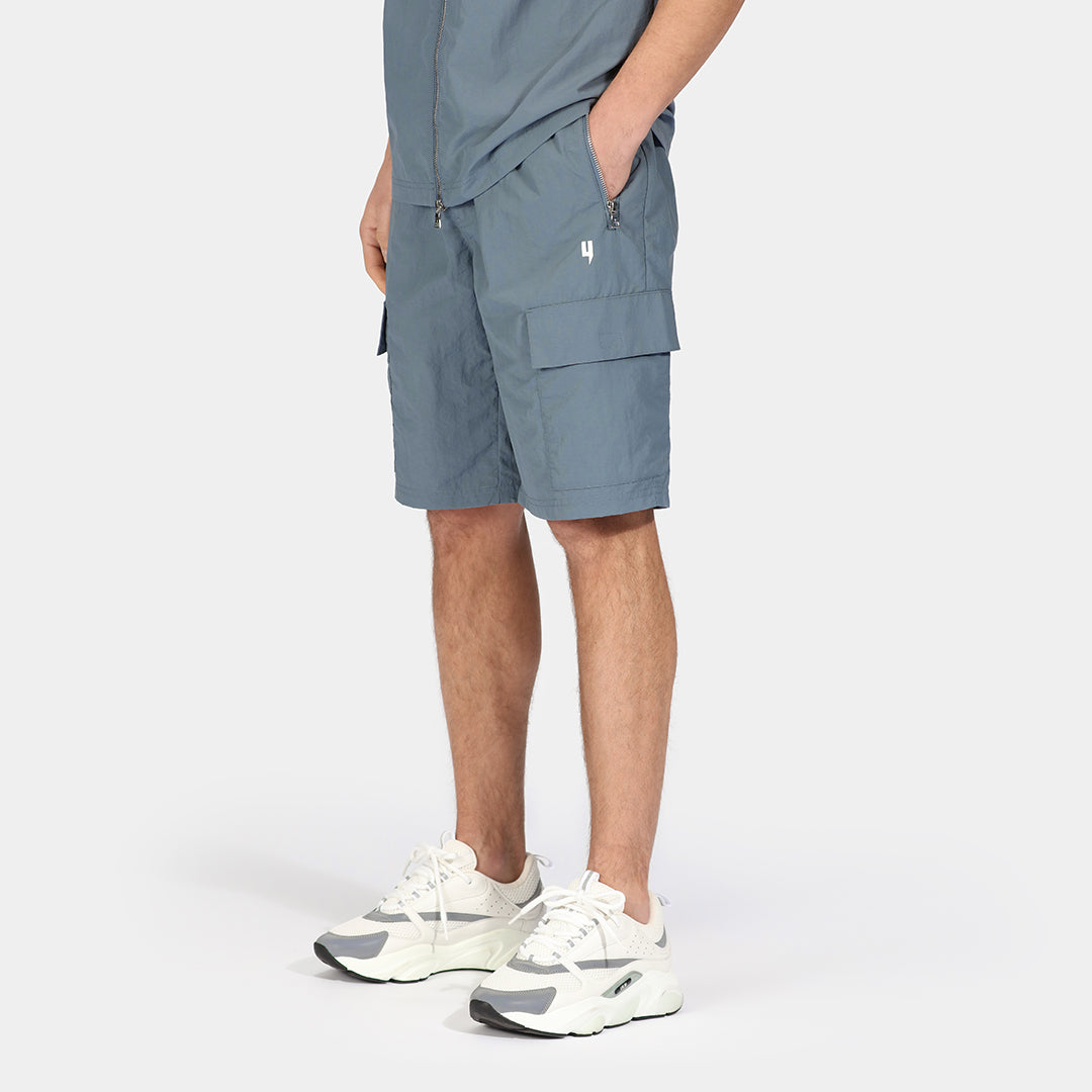 LUX CO-ORD SHORTS STORM GREY