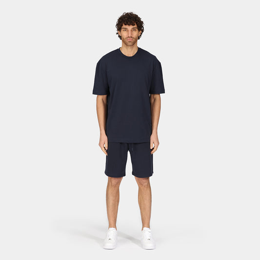 BLANK RELAXED FIT TEE NAVY