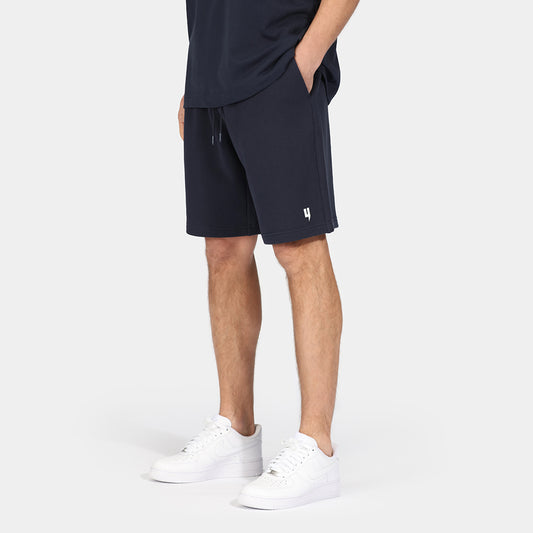 RELAXED FIT Y LOGO SHORTS NAVY