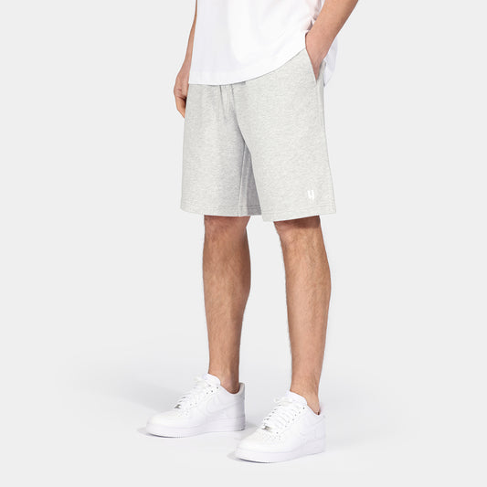 RELAXED FIT Y LOGO SHORTS GREY