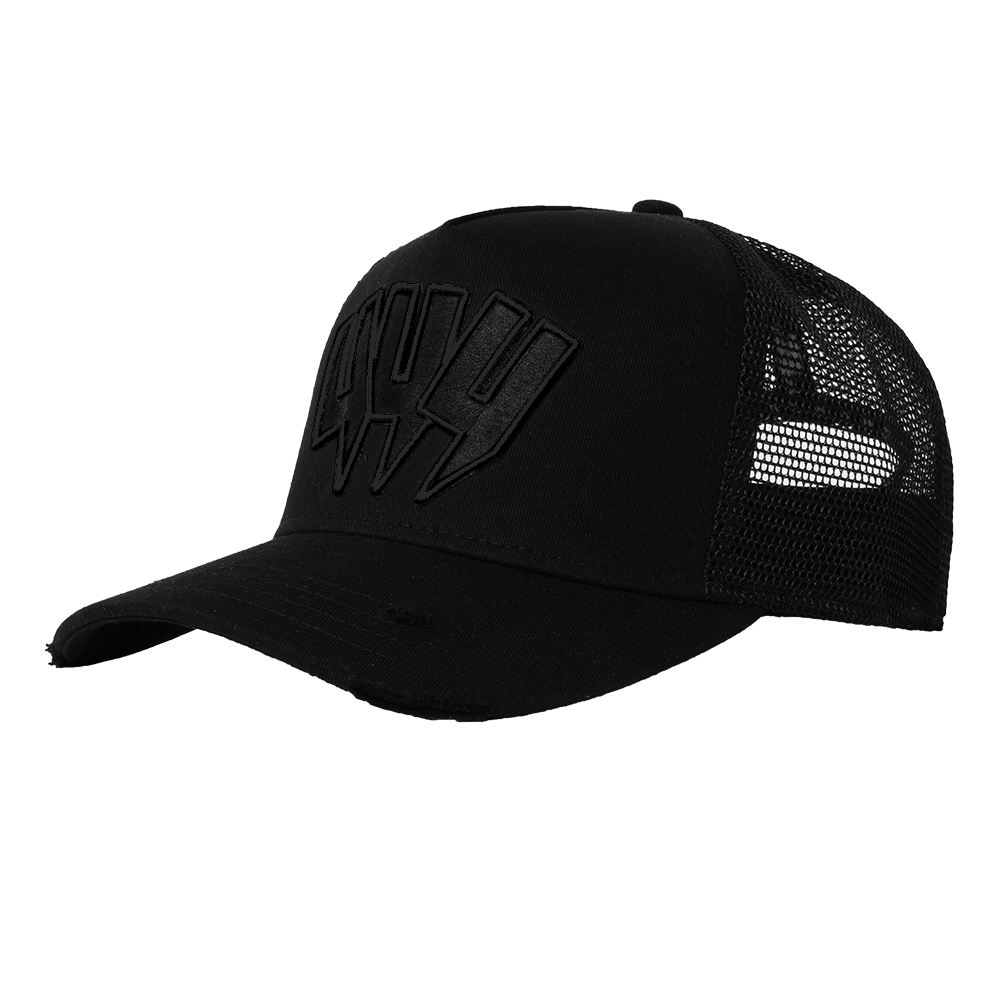 YYY CAP TRIPLE BLACK OUTLINE