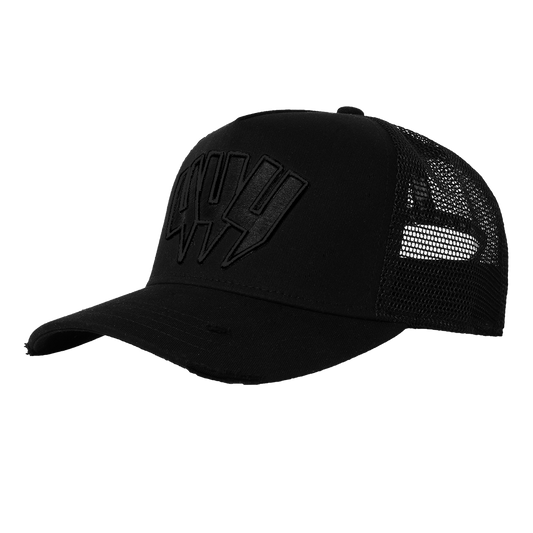 YYY CAP TRIPLE BLACK OUTLINE