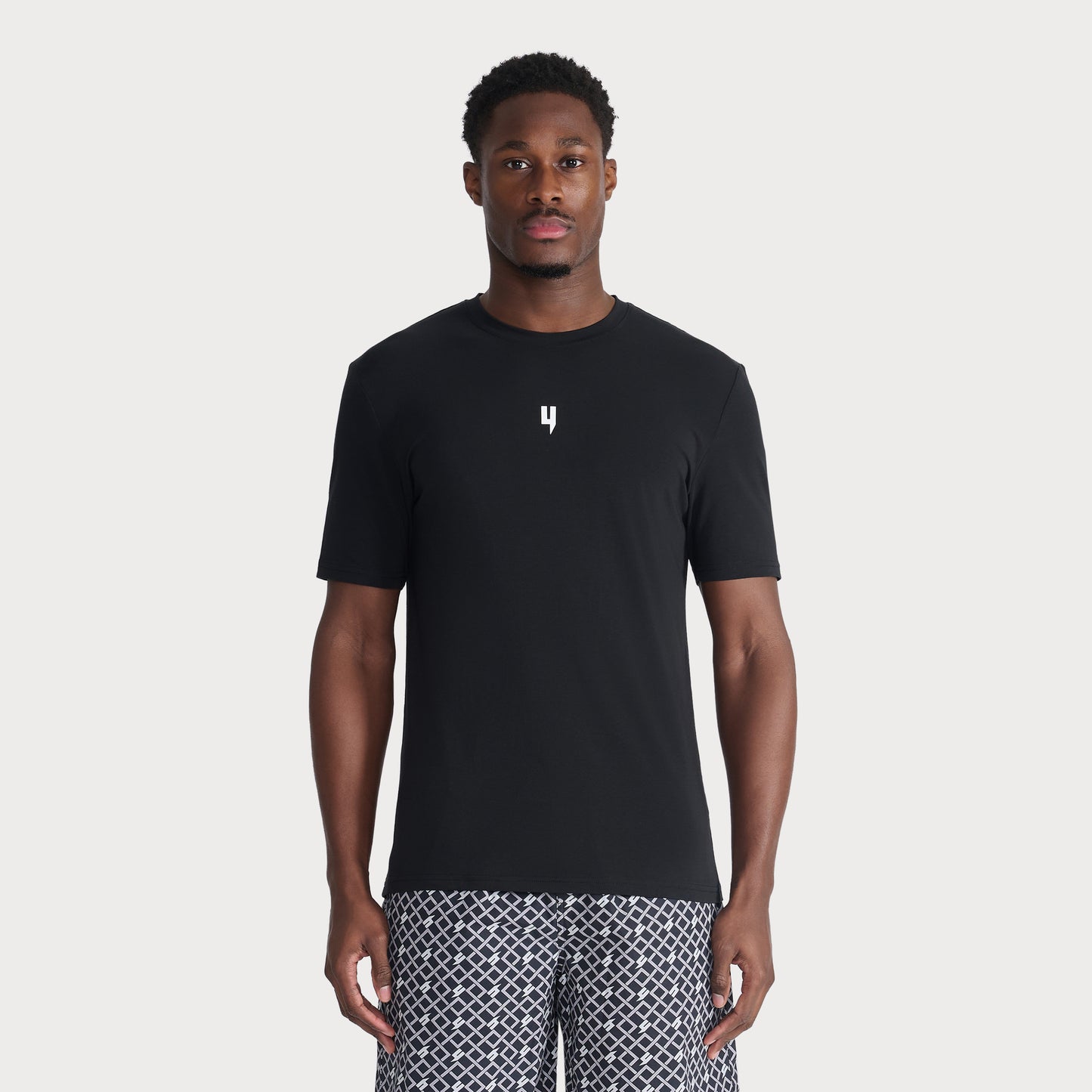 LOUNGEWEAR SET MULTI Y BLACK WHITE