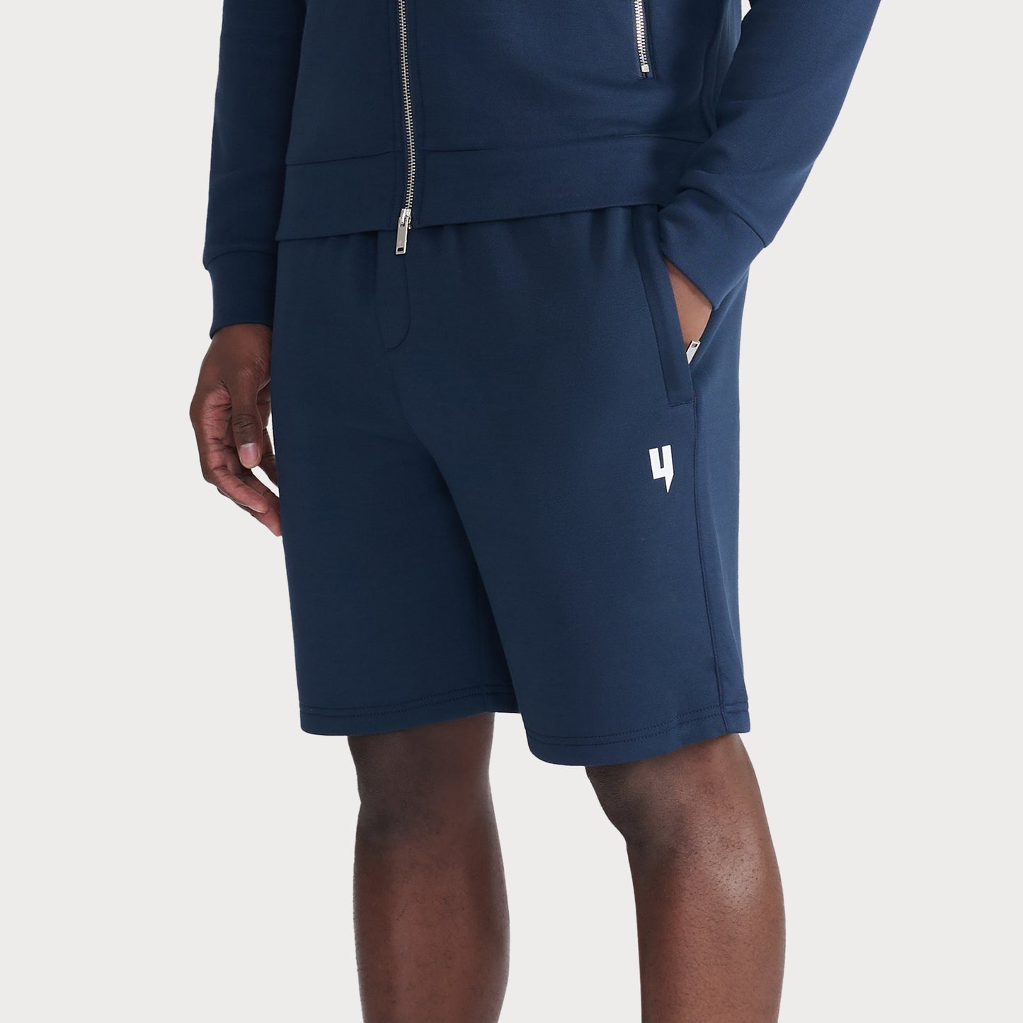 NAVY LUX SHORTS