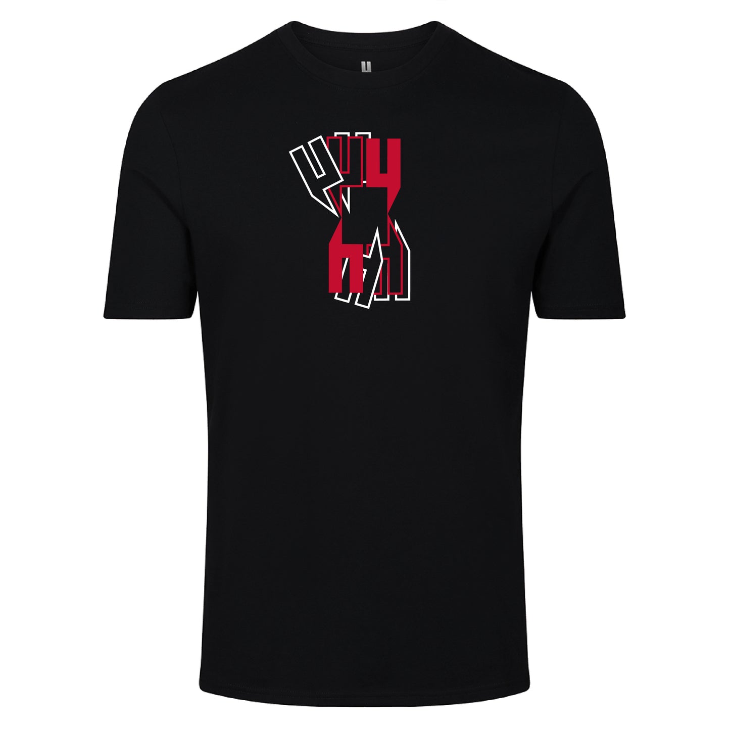 EIGHT SQUARED Y LOGO TEE BLACK RED