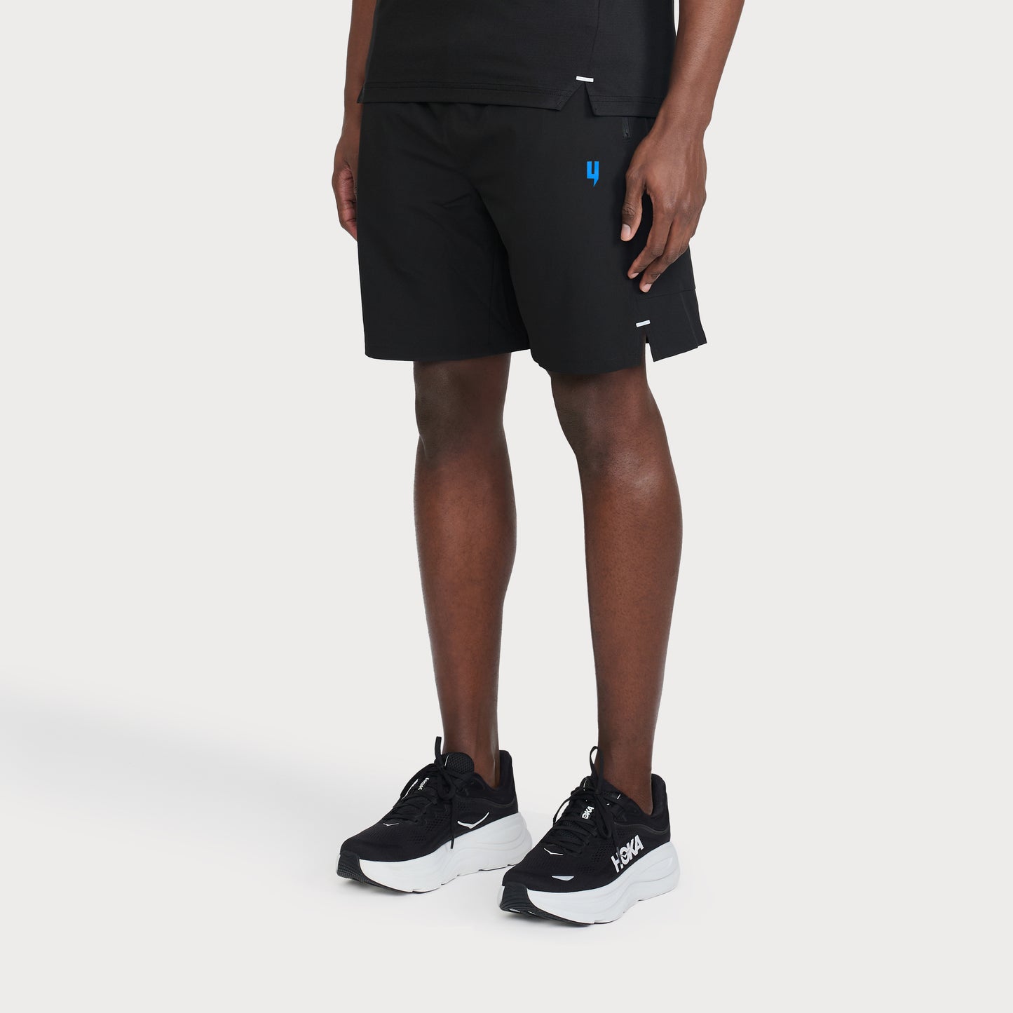 PERFORMANCE SHORTS BLACK/BLUE