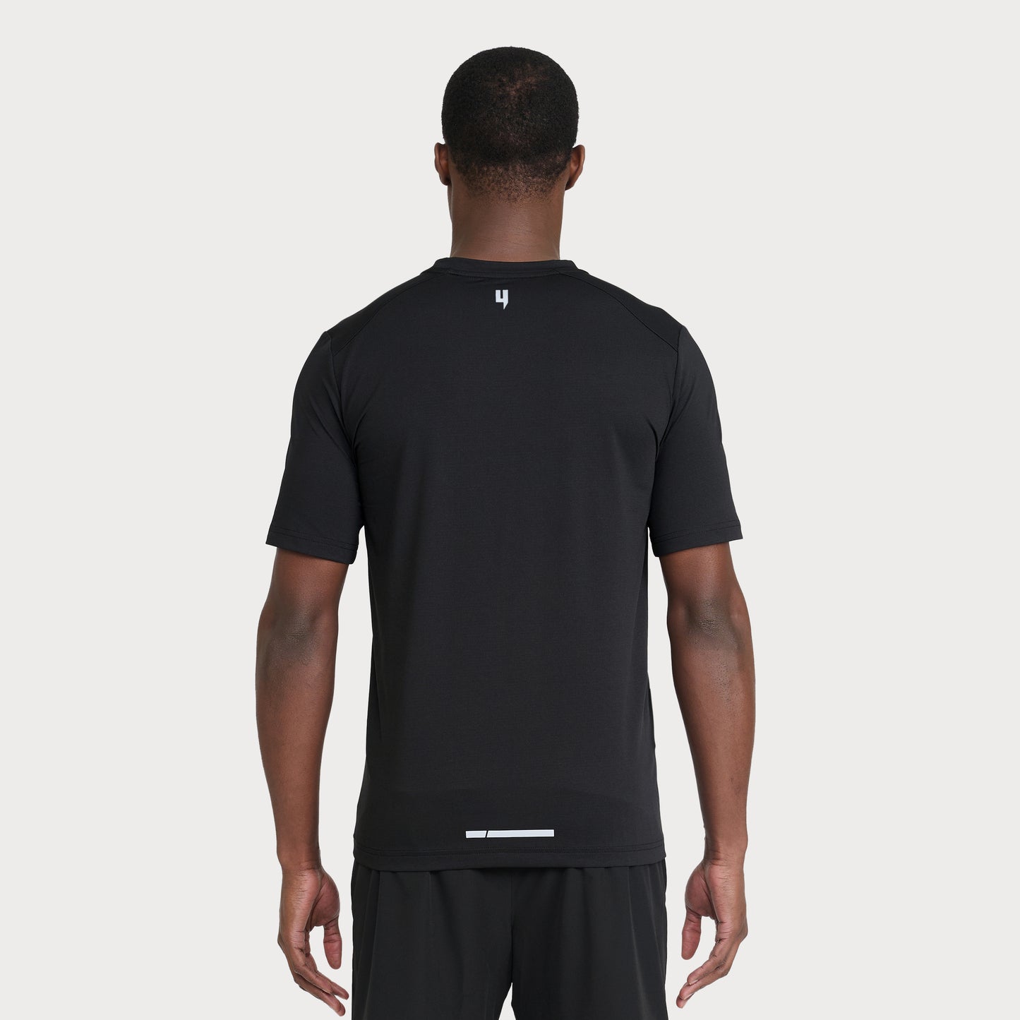 PERFORMANCE TEE BLACK/BLUE