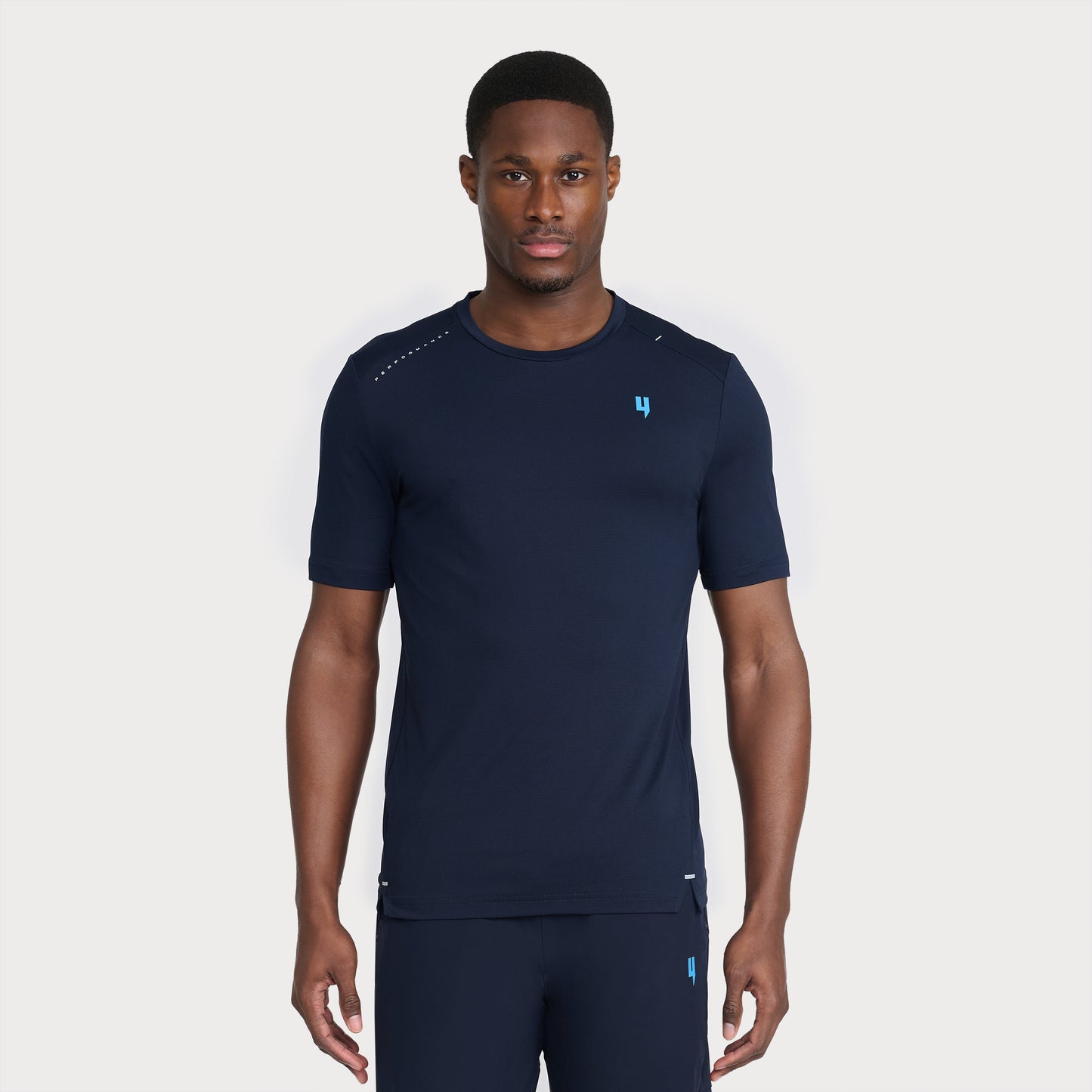 PERFORMANCE TEE NAVY/BLUE