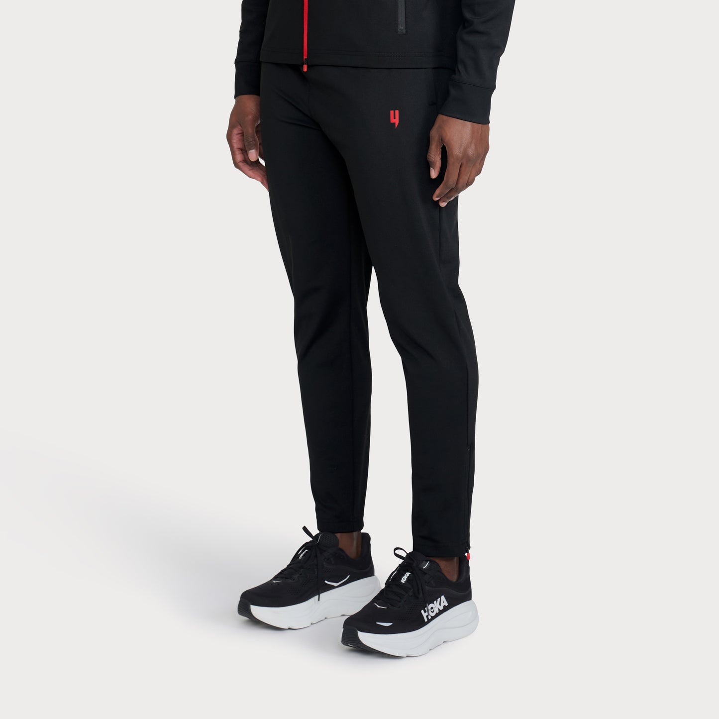 ACTIVE JOGGERS BLACK RED Y