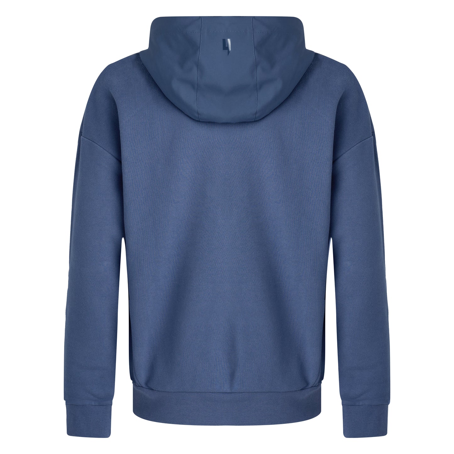 BLUE RELAXED FIT LUX HOODY