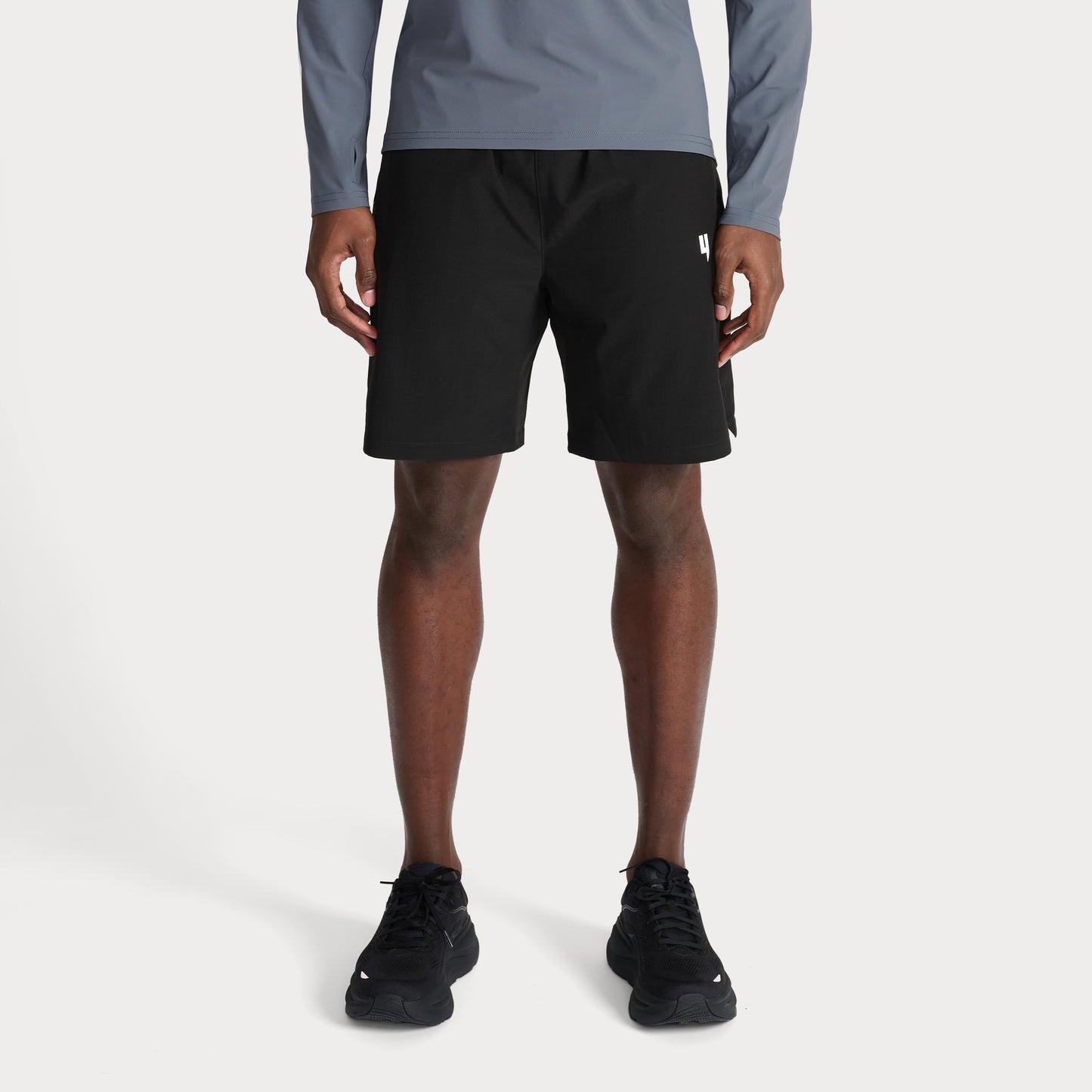BLACK PERFORMANCE SHORTS WITH INNER