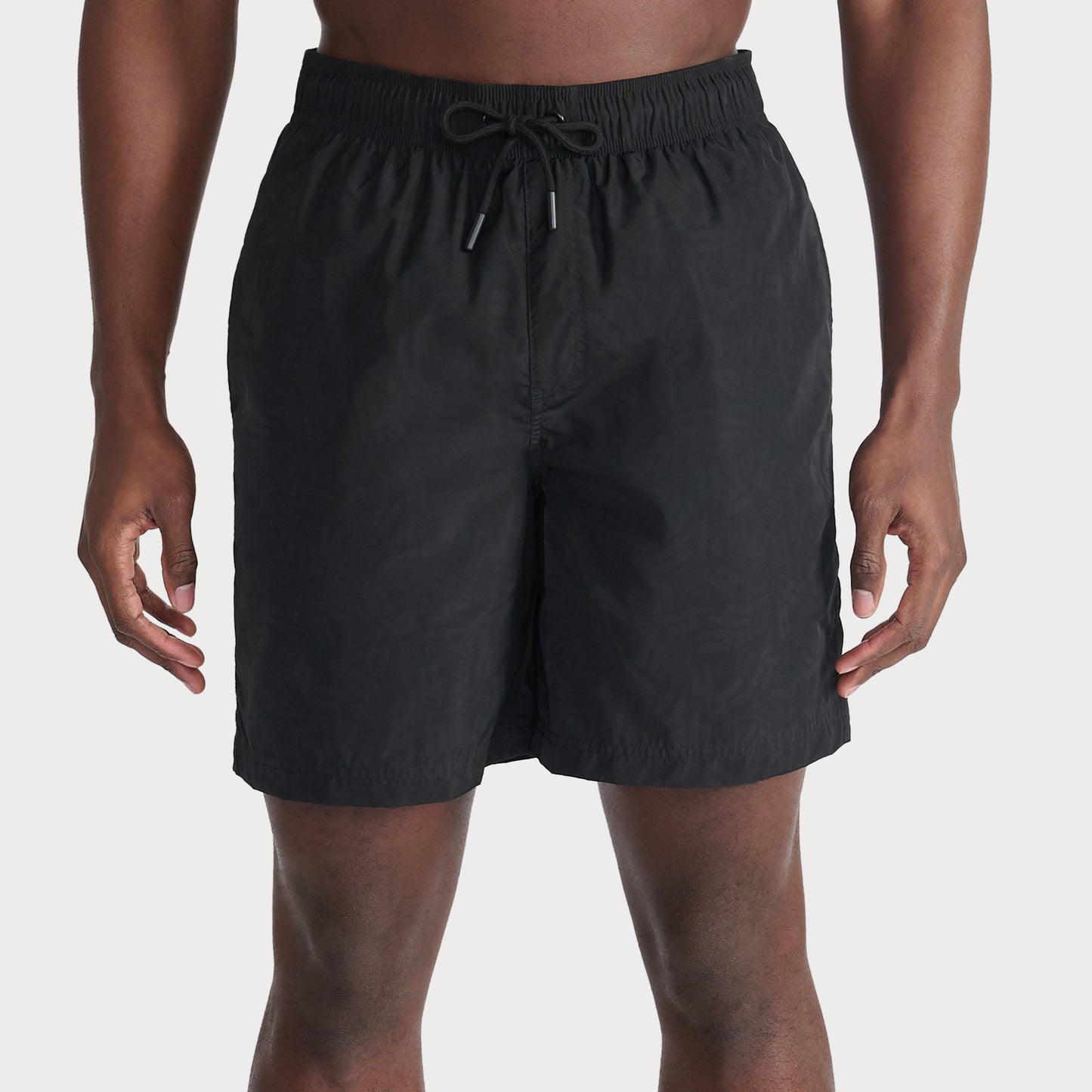 BLACK DISAPPEARING Y SWIM SHORTS