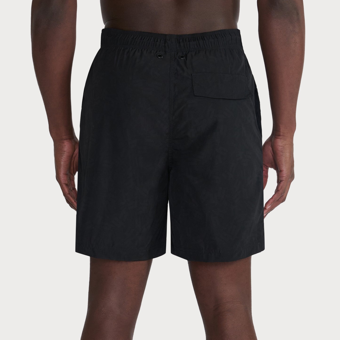 BLACK DISAPPEARING Y SWIM SHORTS