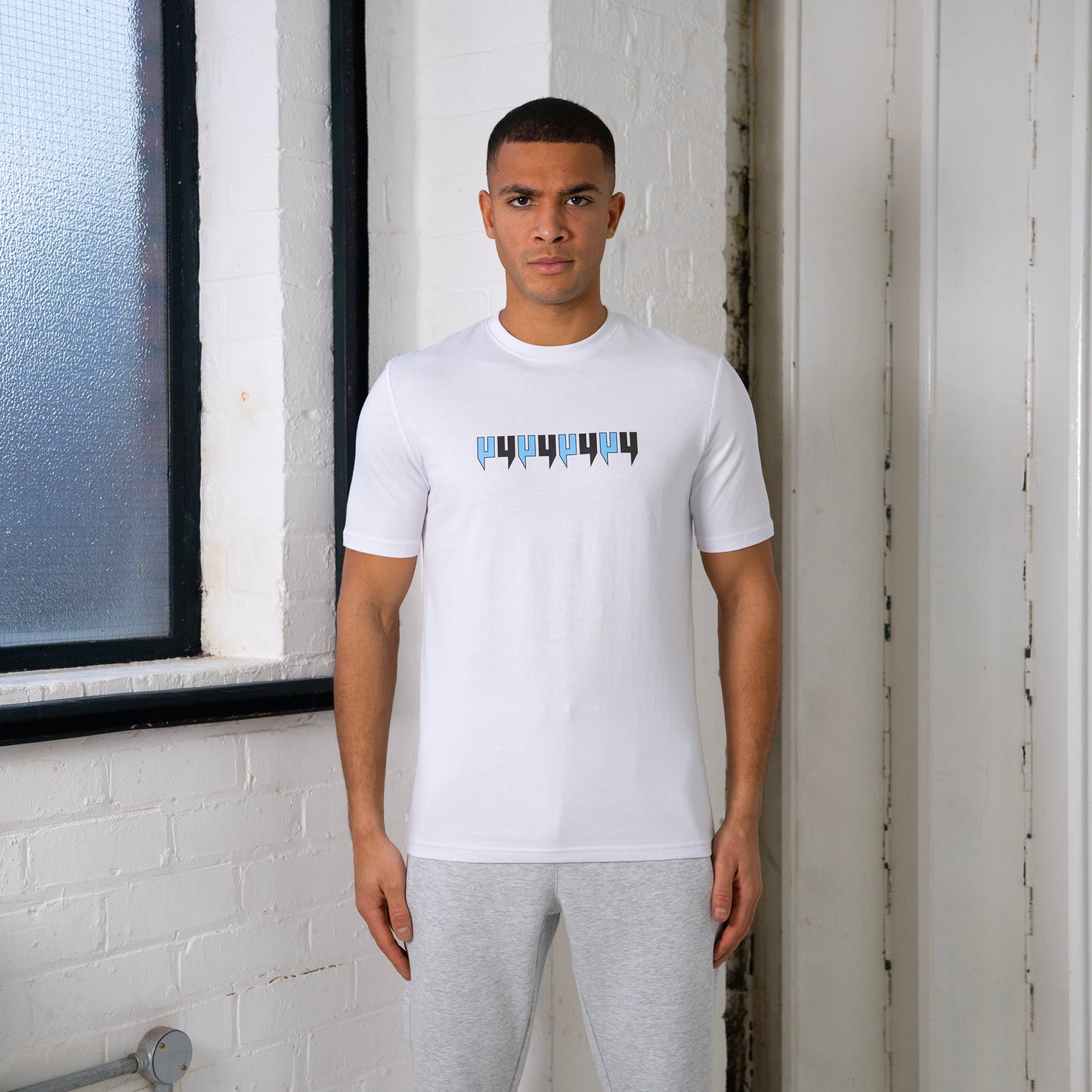 EIGHT Y LOGO TEE BABY BLUE / BLACK