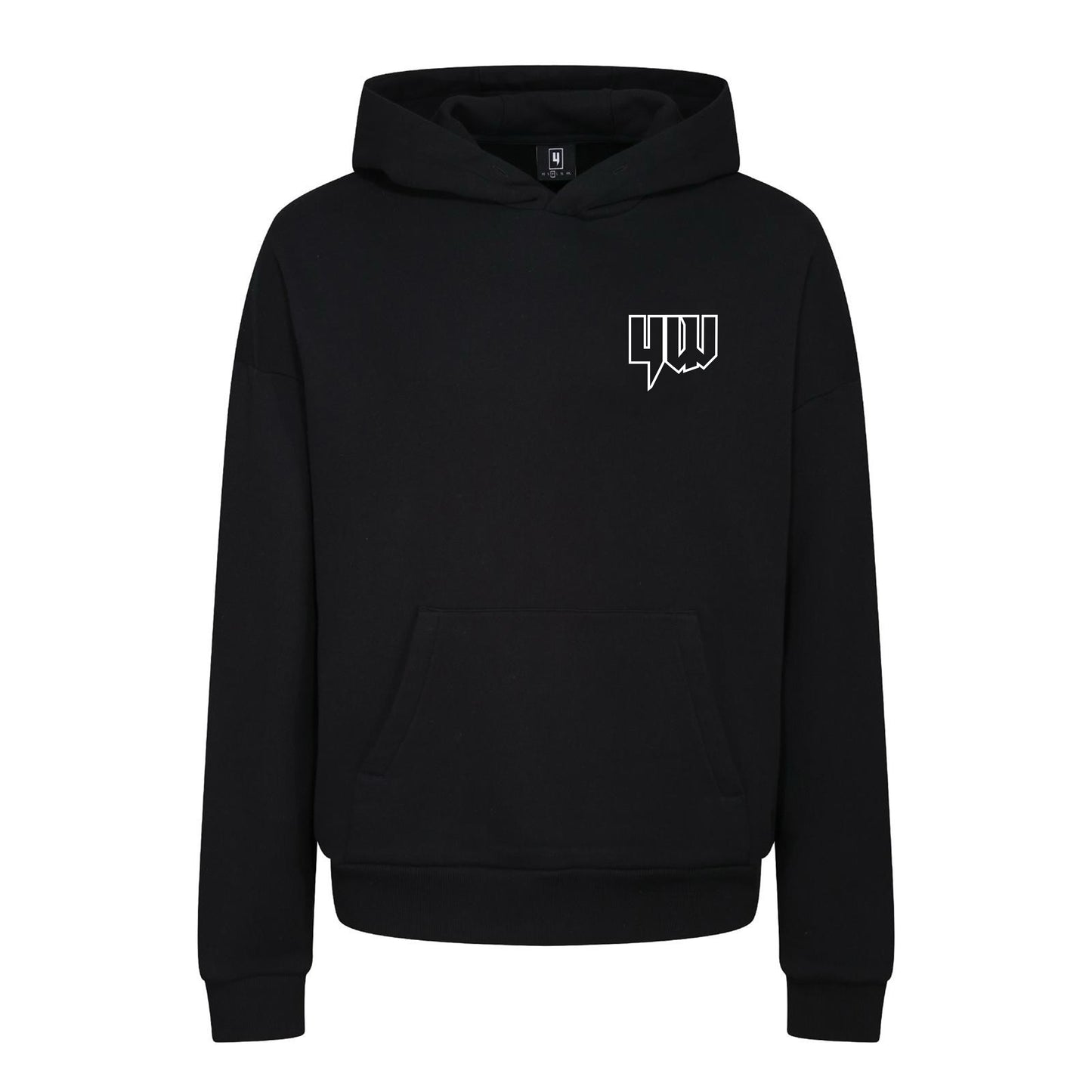 YELIR x WYTWOODS BLACK RELAXED FIT HOODY