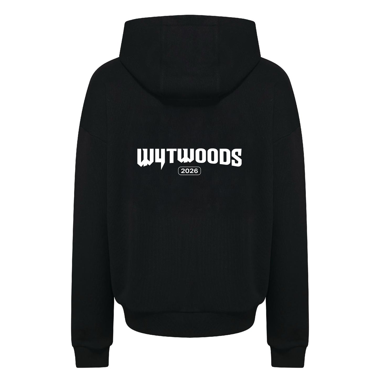 YELIR x WYTWOODS BLACK RELAXED FIT HOODY