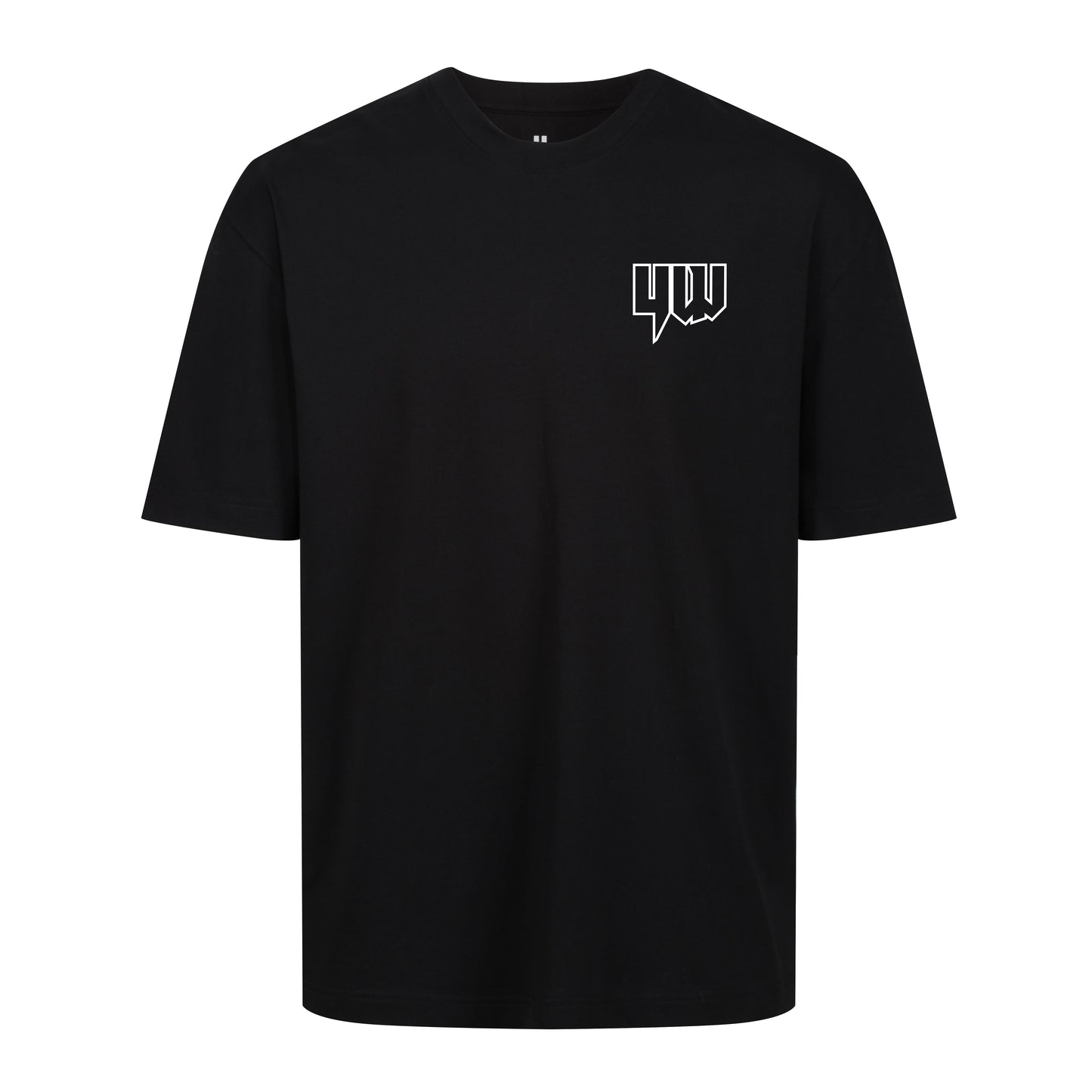 YELIR x WYTWOODS BLACK RELAXED FIT TEE