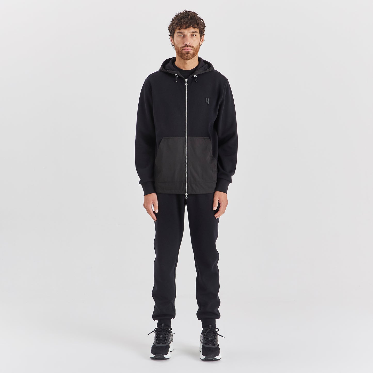 TECH TRACKSUIT TOP BLACK