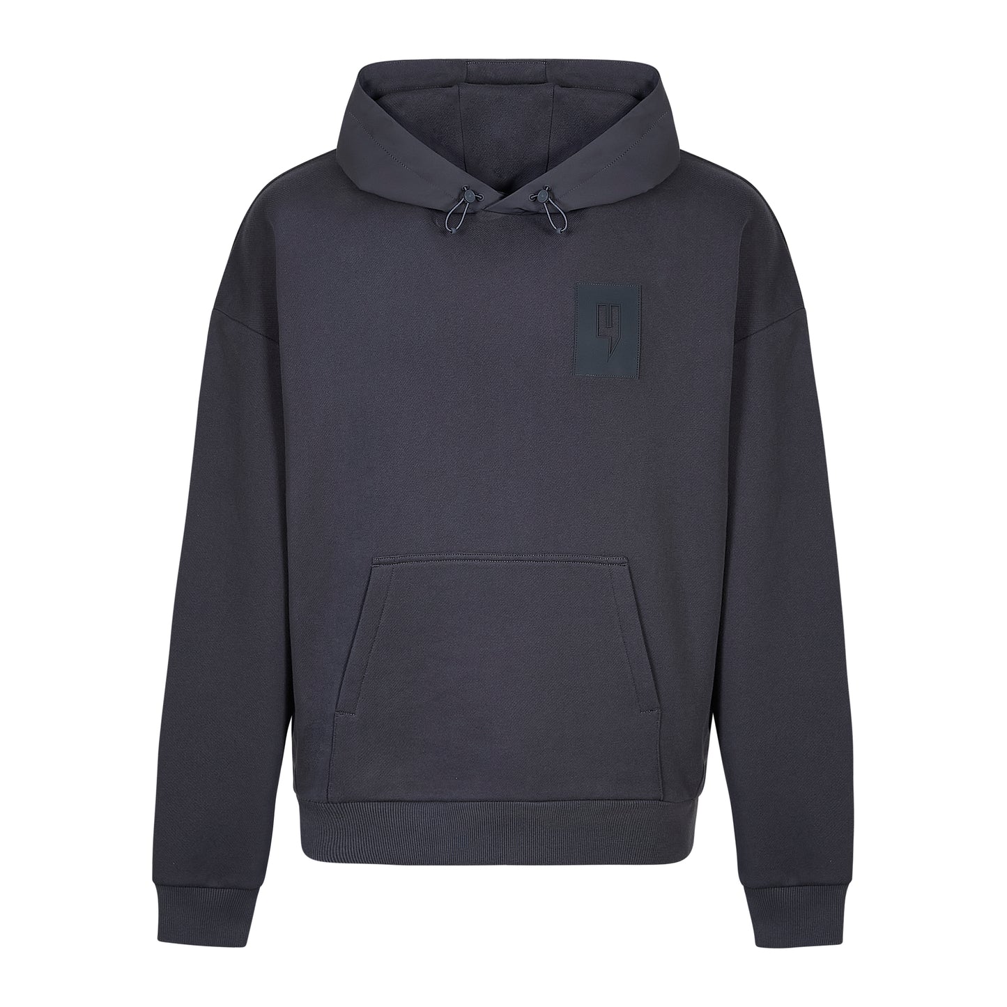 DARK GREY RELAXED FIT LUX HOODY