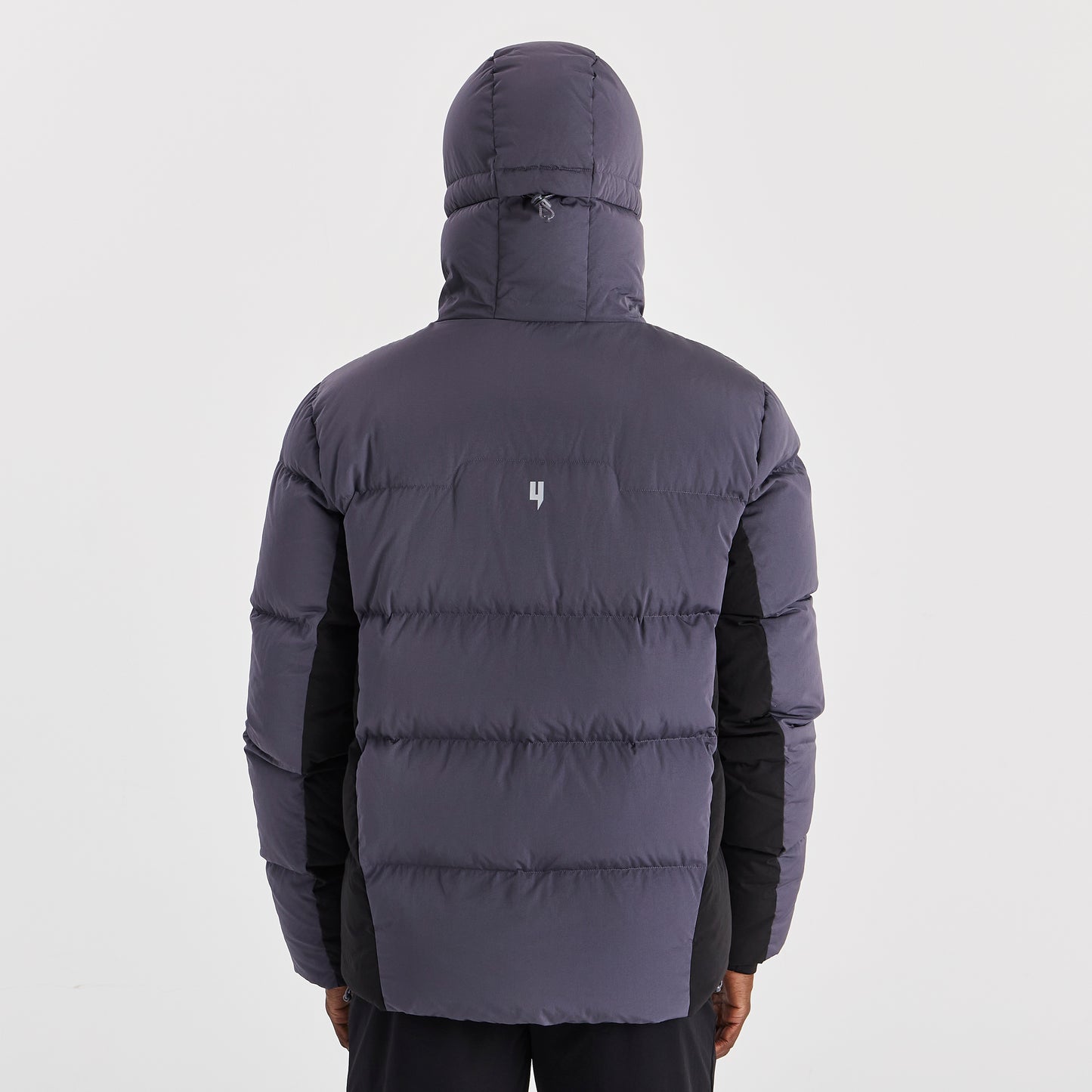 QUILTED DOWN COAT NINE IRON / BLACK