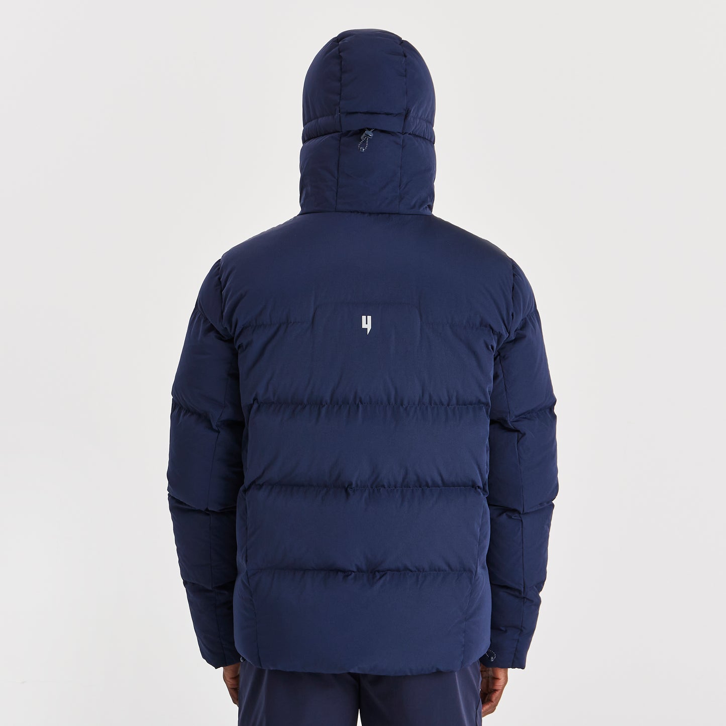 QUILTED DOWN COAT NAVY