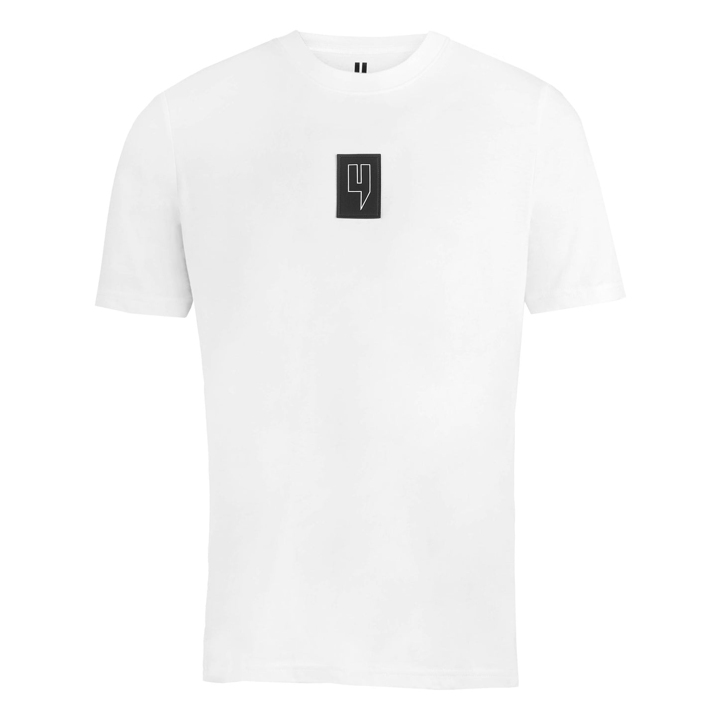 LUX LOGO CAOUTCHOUC TEE BLANC