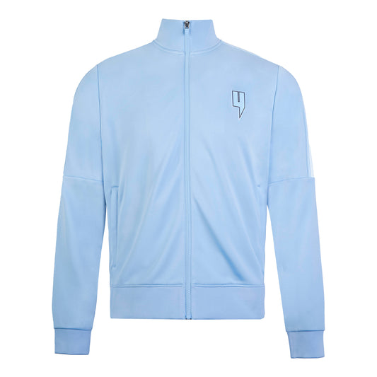 TRACK TOP SIDE STRIPE BABY BLUE