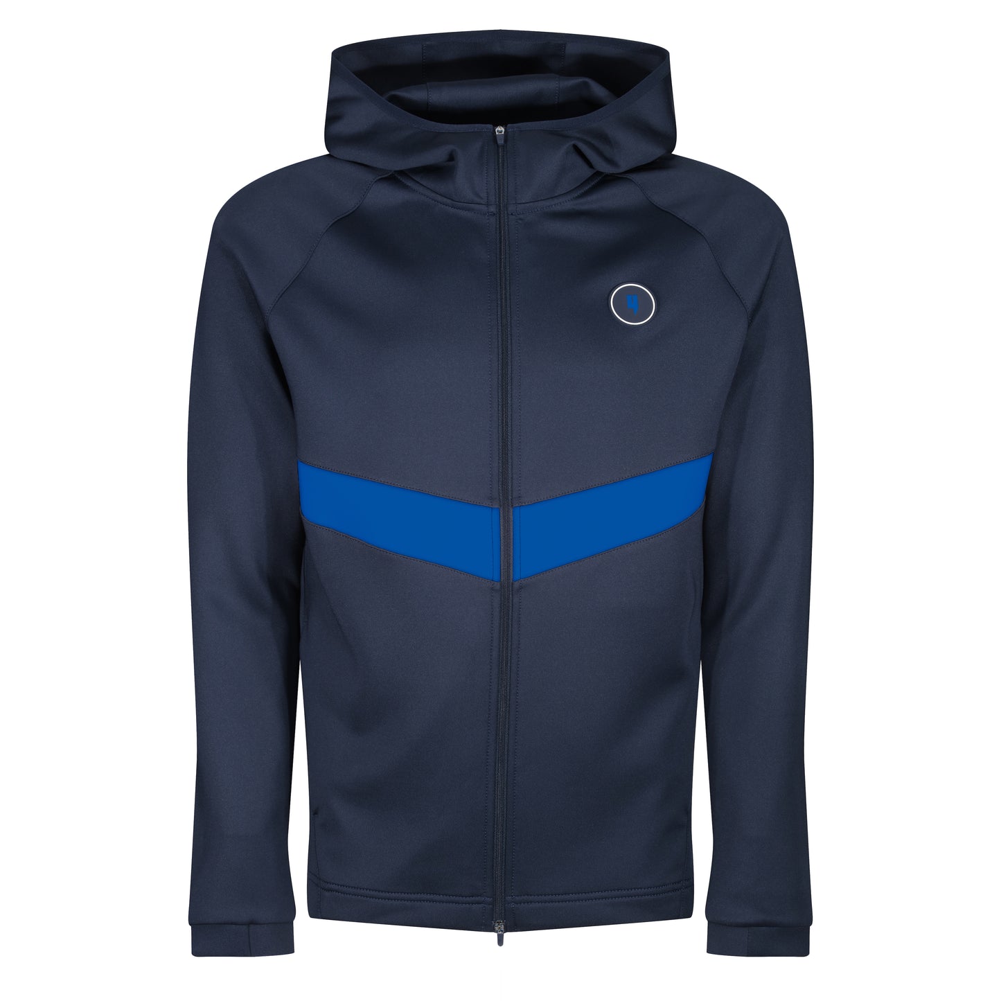 TEAM TRACKSUIT TOP NAVY/VICTORIA BLUE