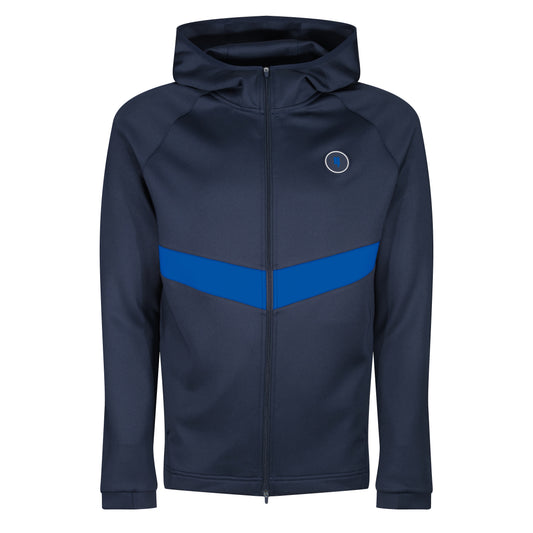 TEAM TRACKSUIT TOP NAVY/VICTORIA BLUE