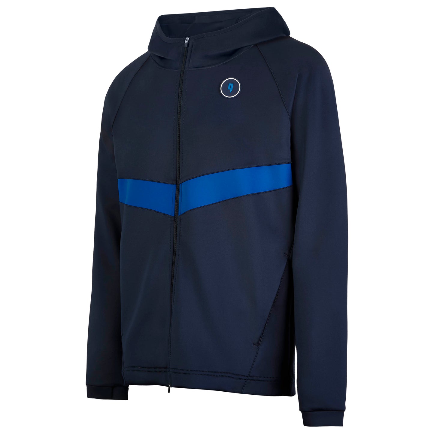 TEAM TRACKSUIT TOP NAVY/VICTORIA BLUE