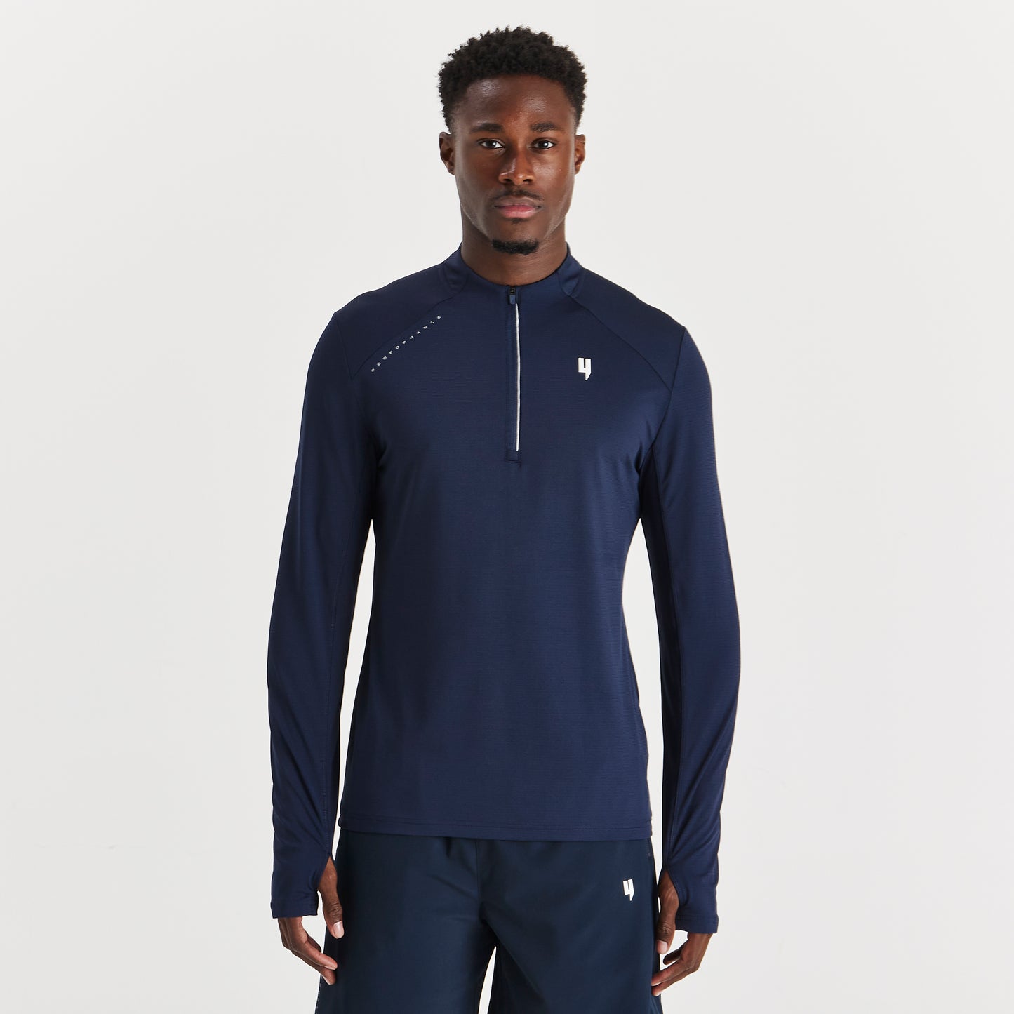 PERFORMANCE 1/2 ZIP NAVY