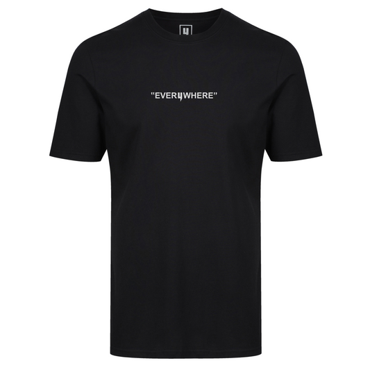 EVERYWHERE TEE BLACK