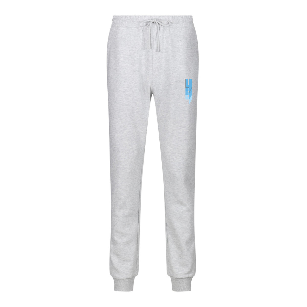 GREY JOGGERS BABY BLUE REPEATING Y LOGO