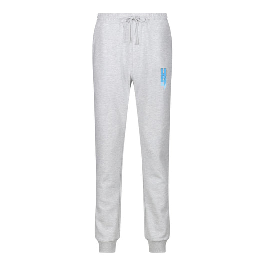 GREY JOGGERS BABY BLUE REPEATING Y LOGO