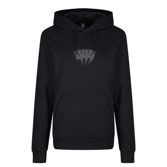 BLACK HOODY REFLECTIVE YYY OUTLINE