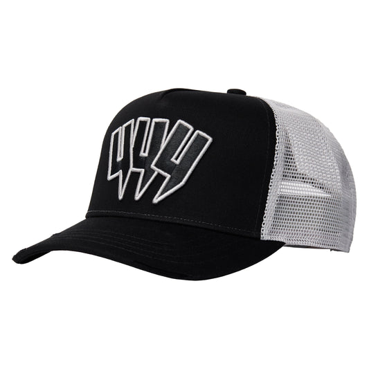 YYY CAP BLACK GREY MESH