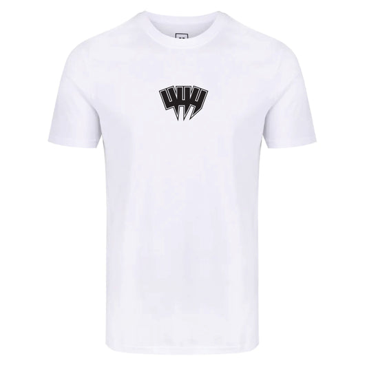 WHITE TEE BLACK YYY OUTLINE