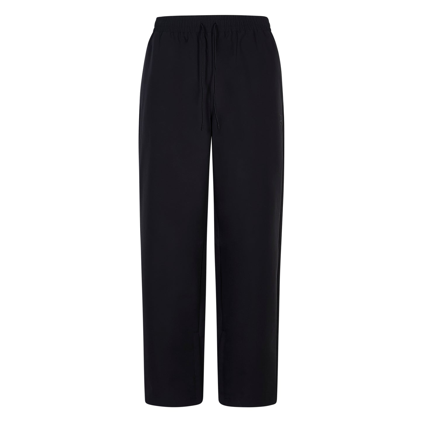 BLACK STRAIGHT LEG PANTS