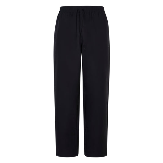 BLACK STRAIGHT LEG PANTS