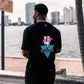 BLACK MIAMI TEE MIAMI LOGO